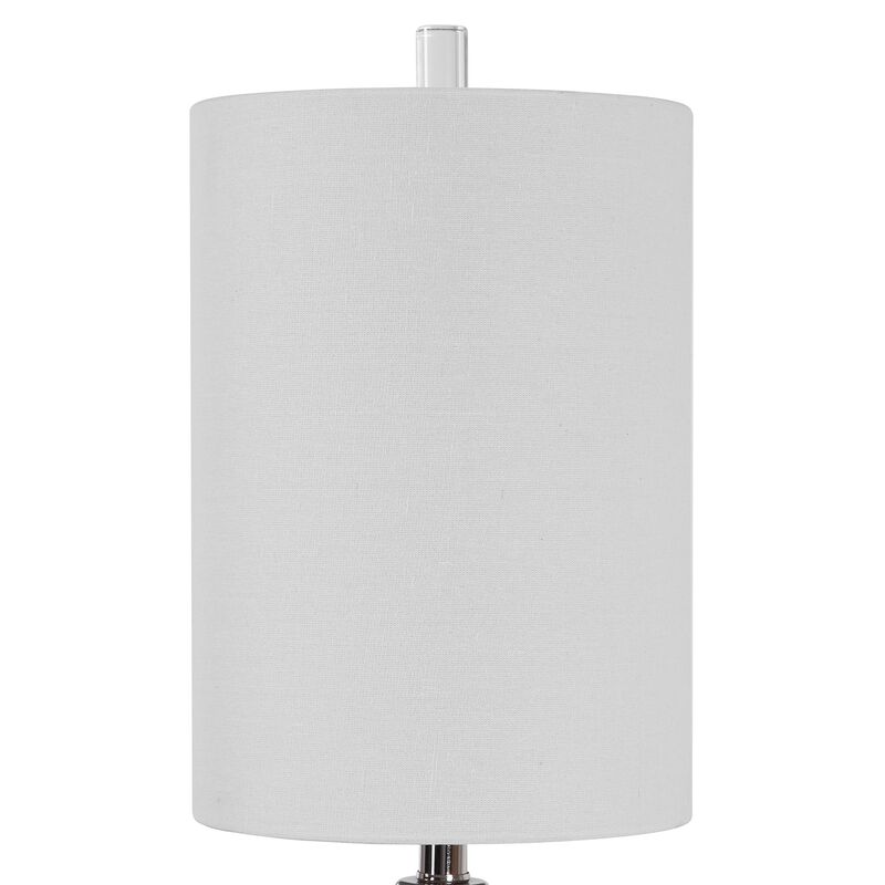 Uttermost Azaria Polished Nickel Buffet Lamp